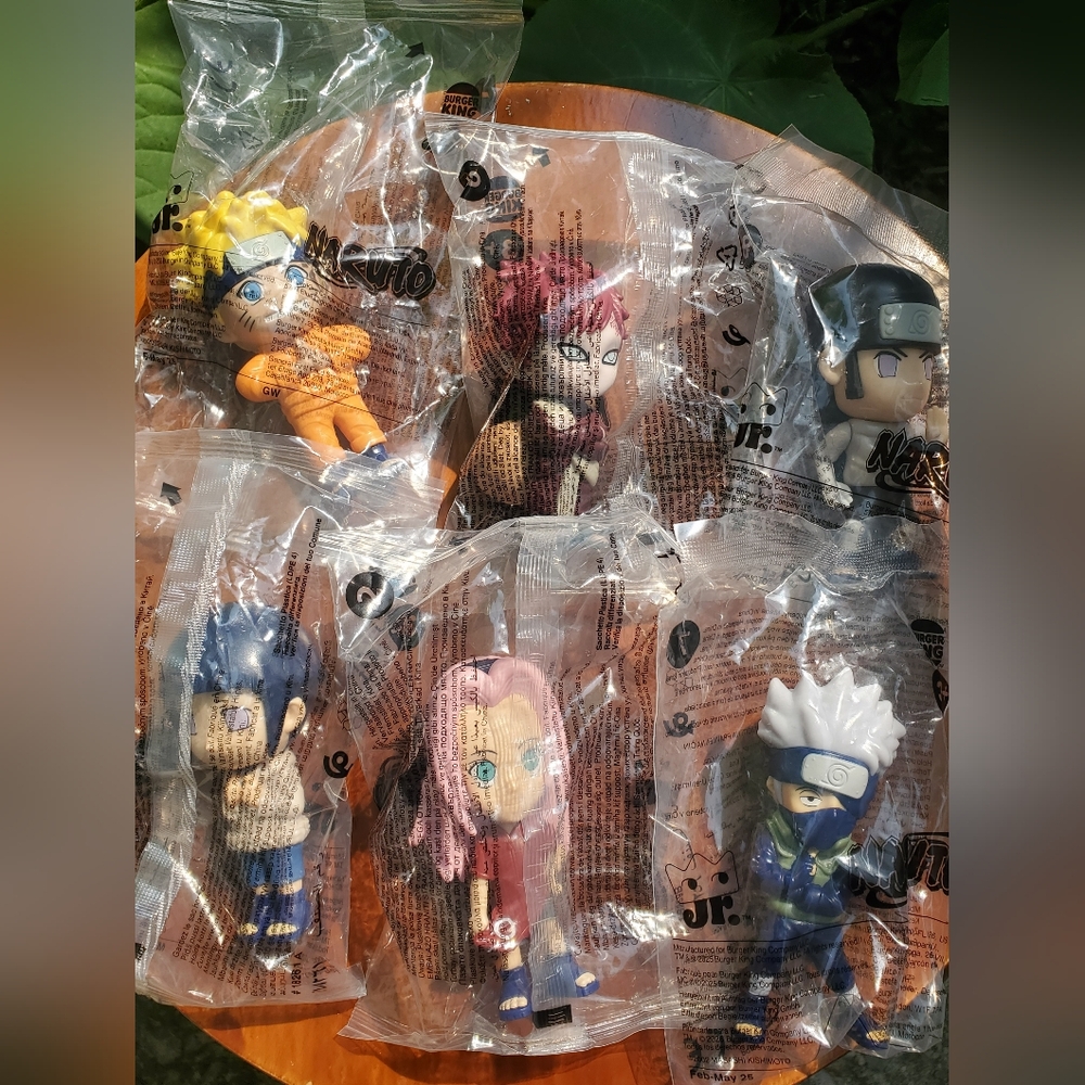 Naruto Anime Character Figurines Set